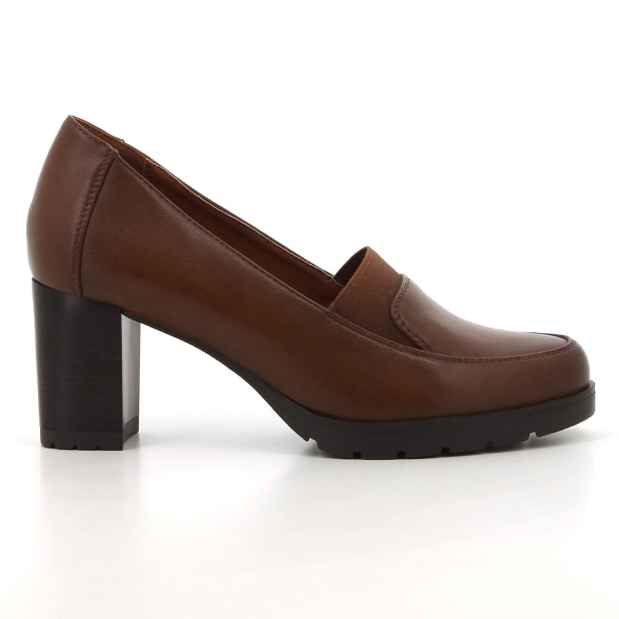 soft style Soft Roma Block Heel Courts Tan