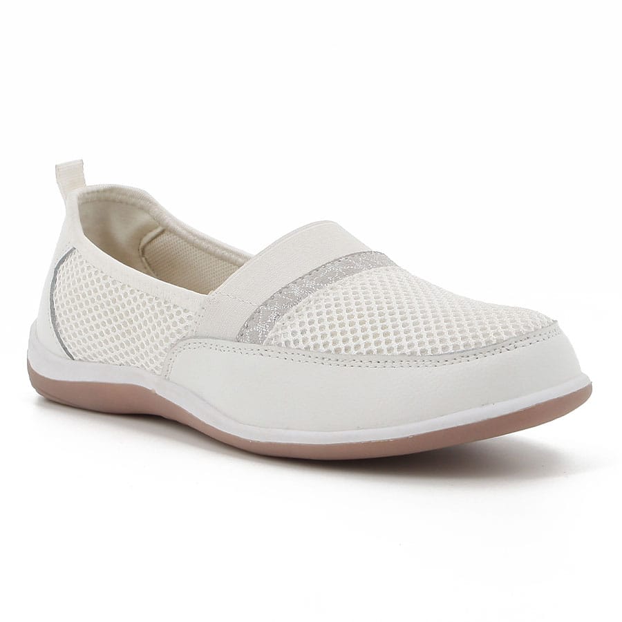 Soft Style Soft Sonnagh Casual Flats White