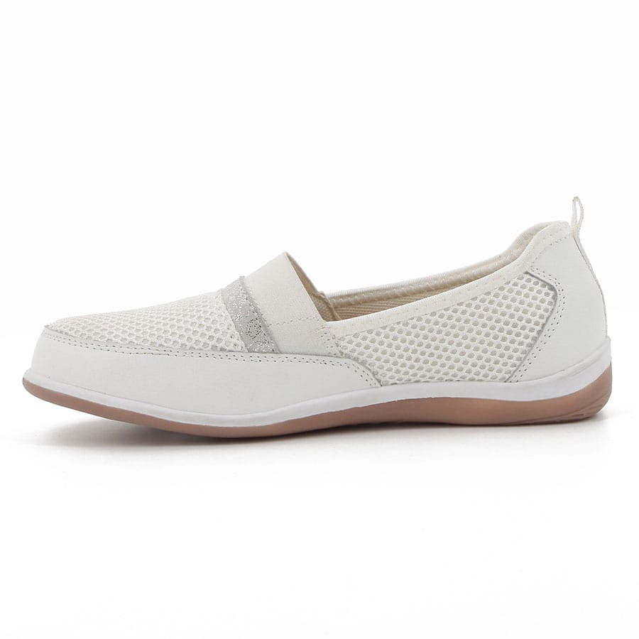 Soft Style Soft Sonnagh Casual Flats White