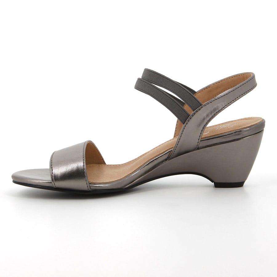 Soft Style Soft Stefanie Wedges Metallic Pewter