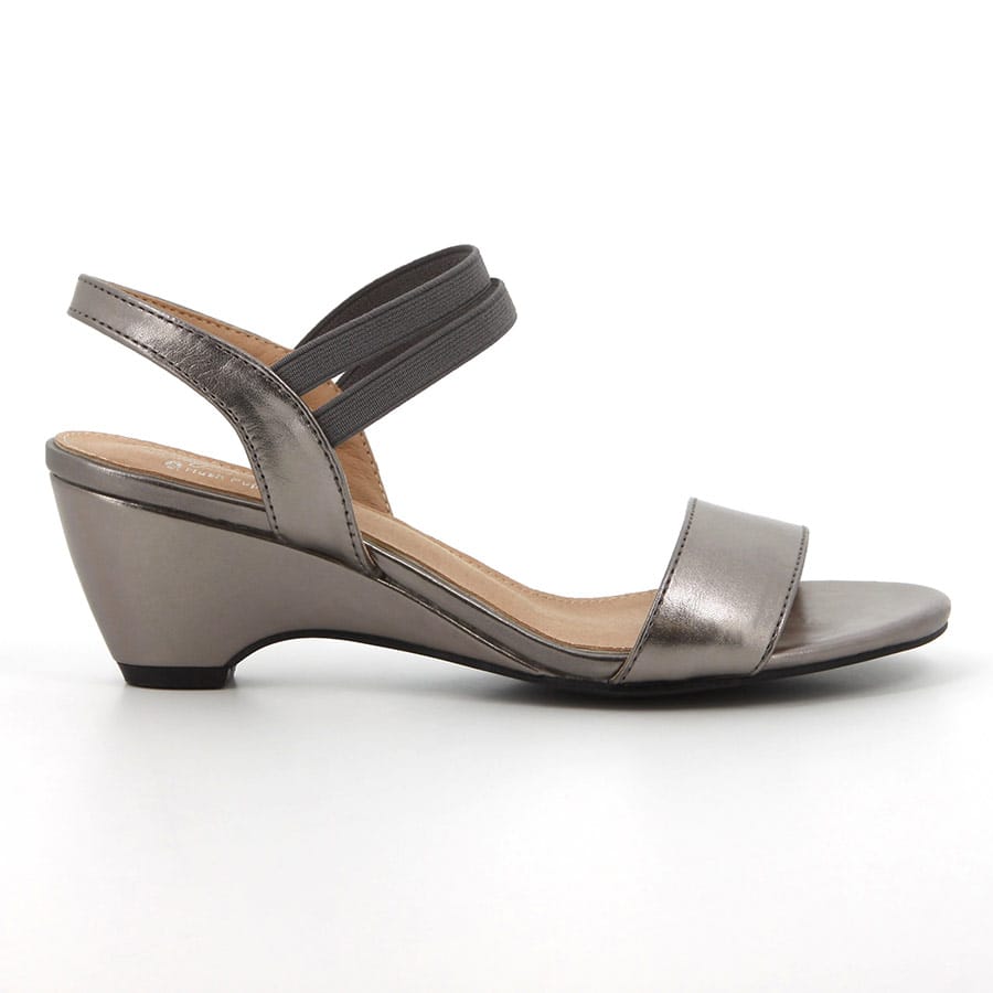 soft style Soft Stefanie Wedges Metallic Pewter