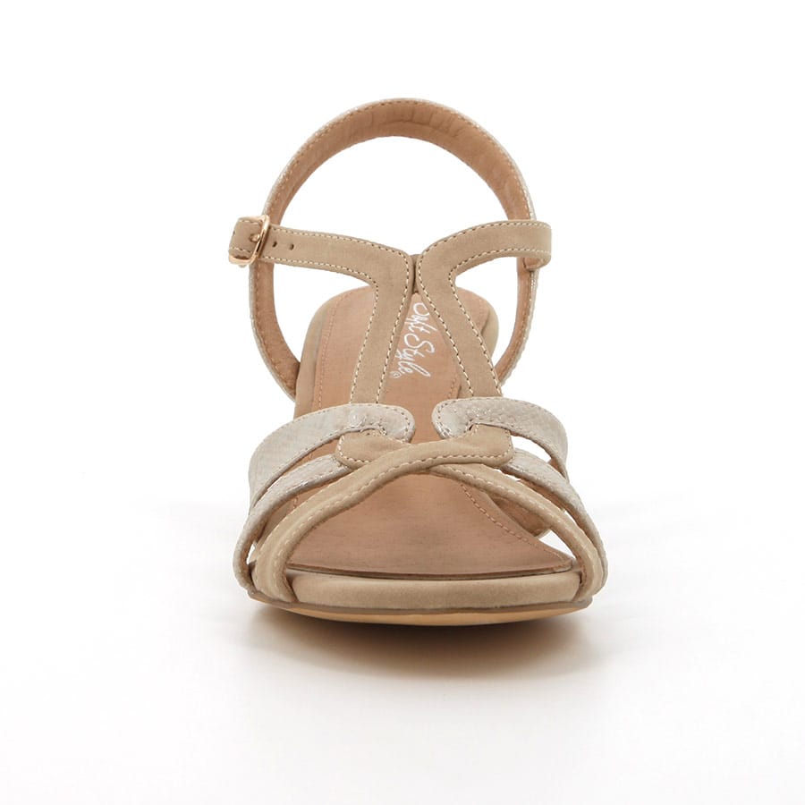 Soft Style Soft Stella Low Wedges Light Gold