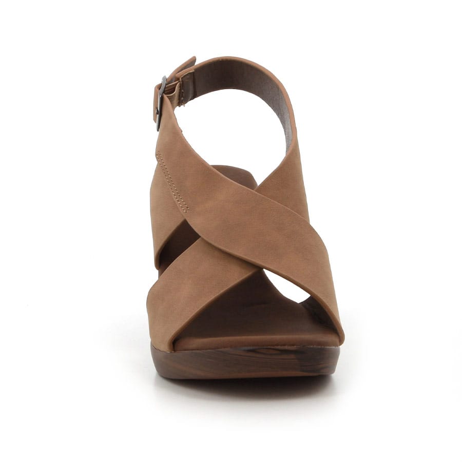 Soft Style Soft Tharin Heeled Sandals Taupe