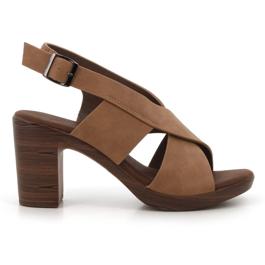 soft style Soft Tharin Heeled Sandals Taupe