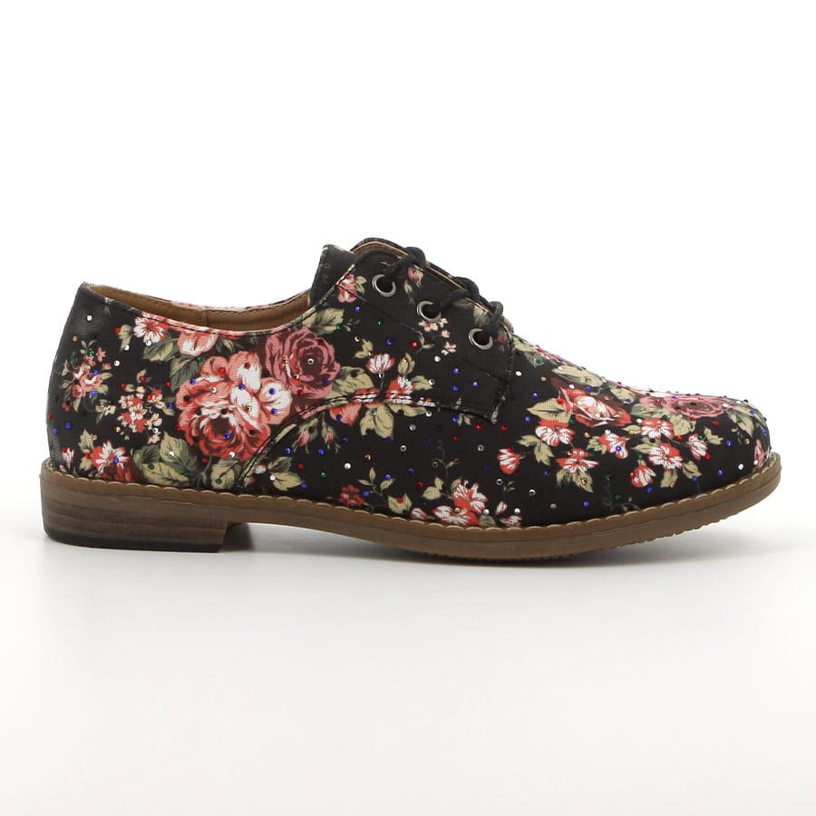 soft style Soft Tywin Diamante Floral Charcoal