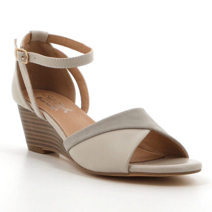 Soft Style Soft Xenia Wedge Sandals Mink