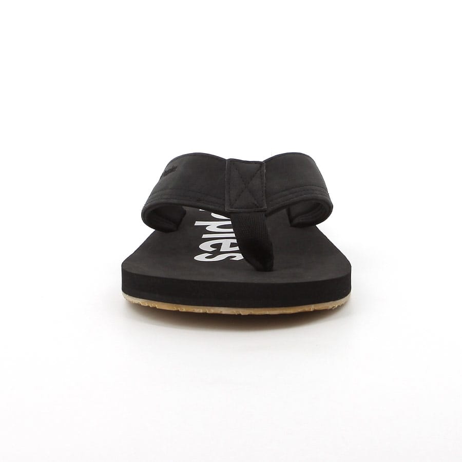 Soft Style Stomp Thongs Black Grey