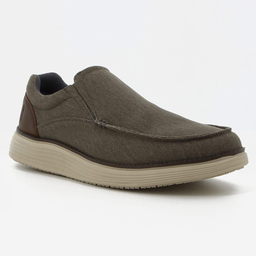 Soft Style Tiger Casual Slip On Taupe