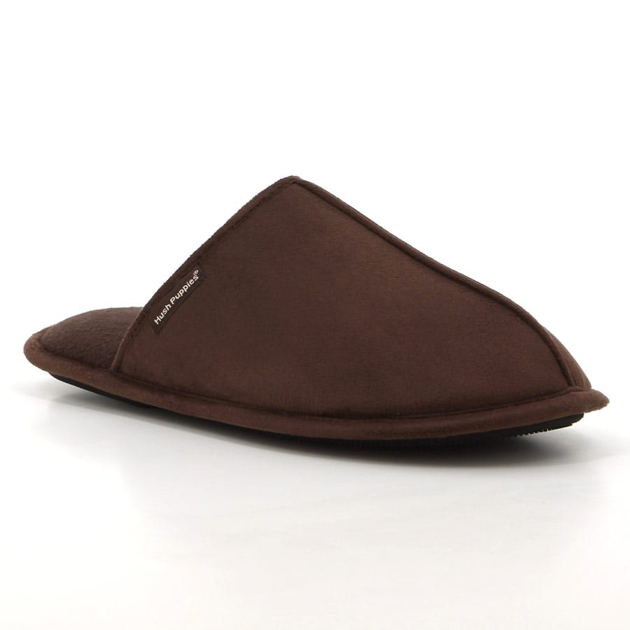 Soft Style Toasty Mule Slippers Dark Brown