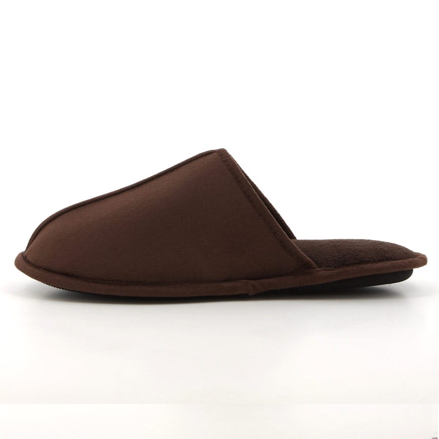 Soft Style Toasty Mule Slippers Dark Brown