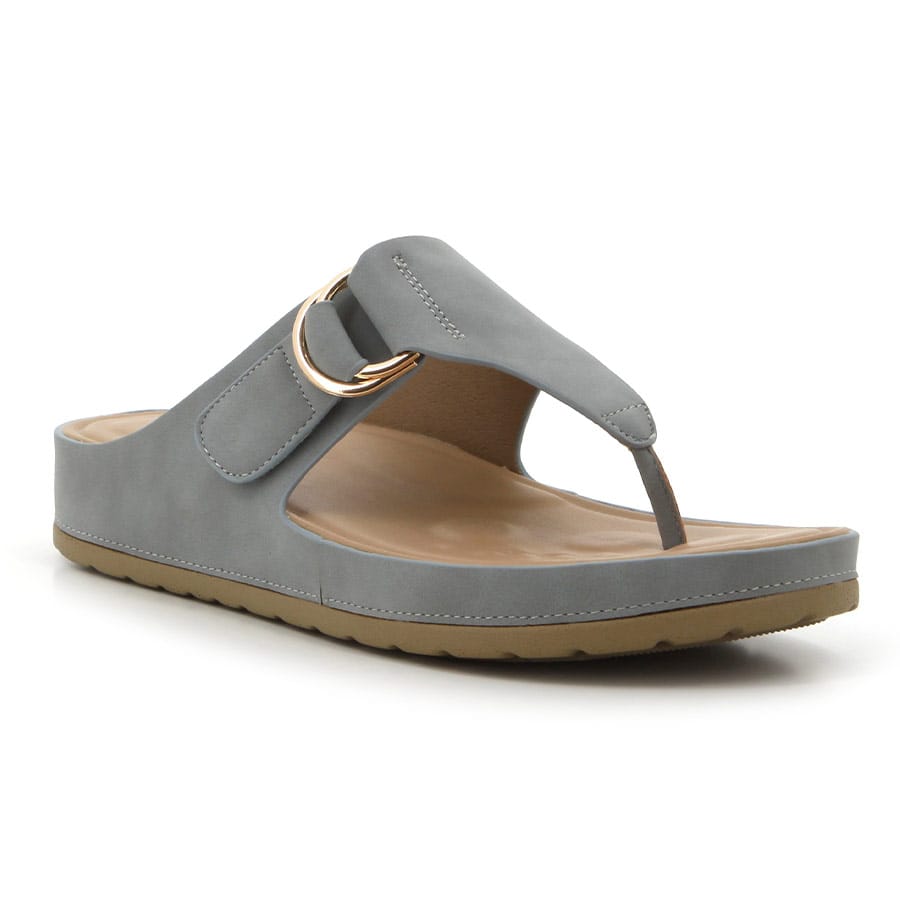 Soft Style Soft Tanya Thong Comfort Sandals Dusty Blue