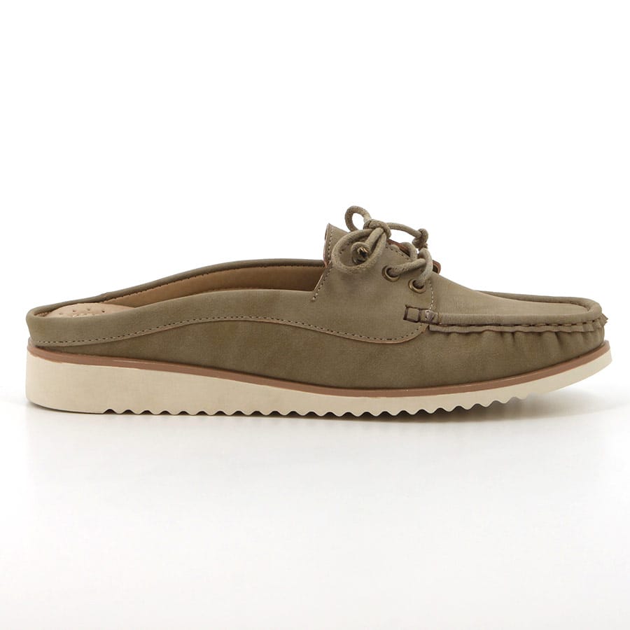 soft style Soft Tonicia Nubuck PU Slip on Casuals Ecru