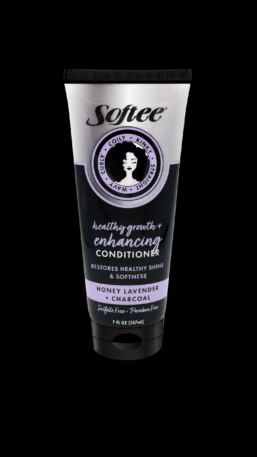 softee Honey Lavender + Charcoal Healthy Growth & Enhancing Conditioner
