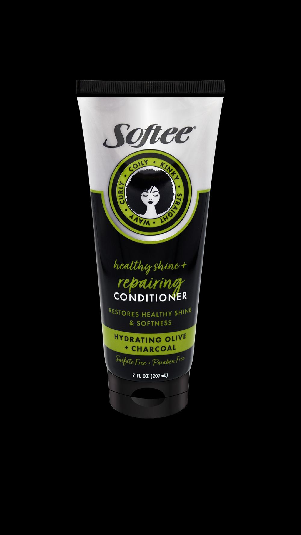 softee Hydrating Olive + Charcoal Healthy Shine & Repairing Conditioner