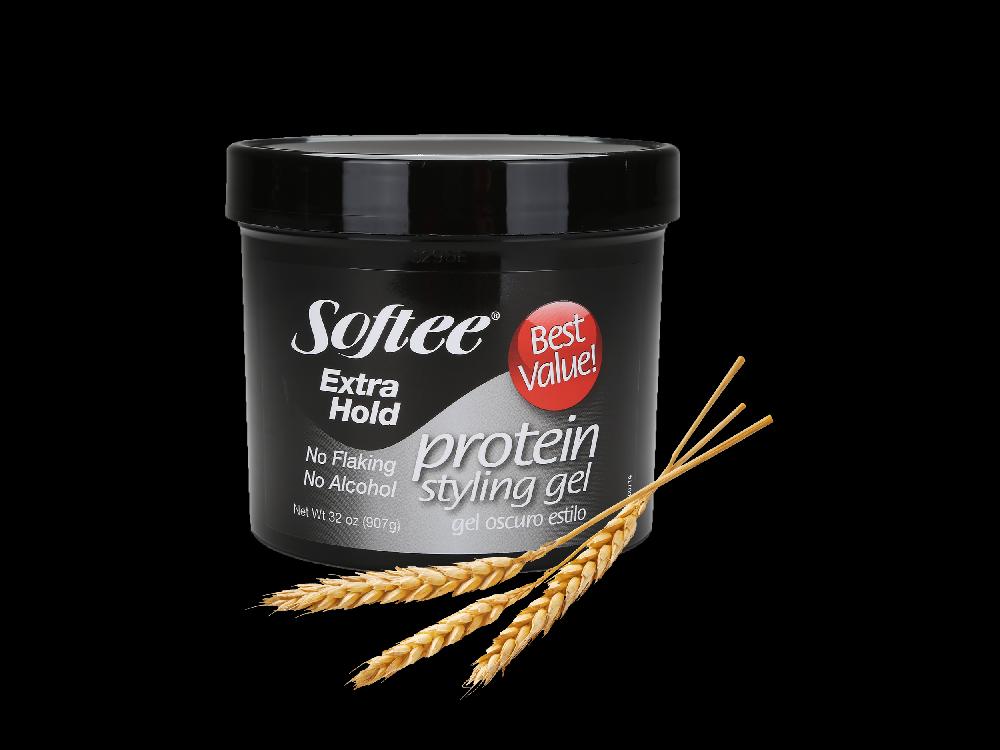 Softee 32oz Extra Hold Protein Styling Gel