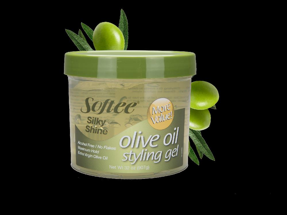 softee 32oz Softee Olive Oil Styling Gel