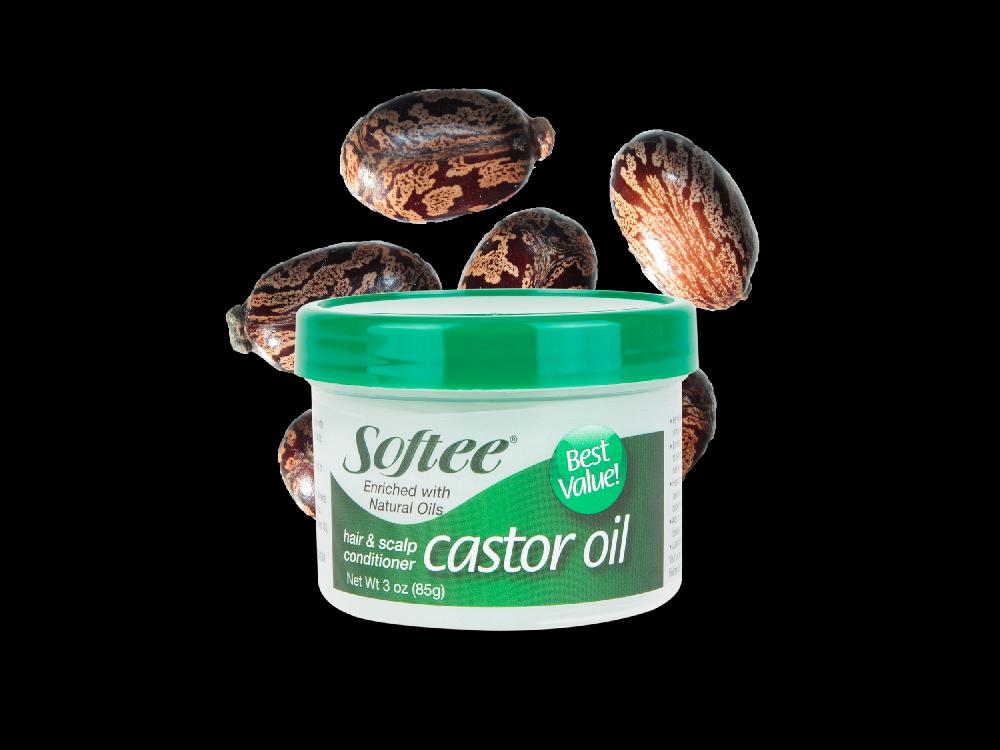 Softee 3oz Castor Oil Conditioner