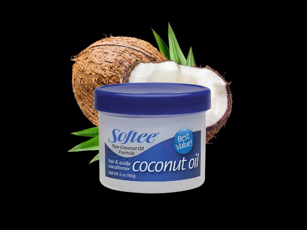 softee 3oz Coconut Oil Conditioner