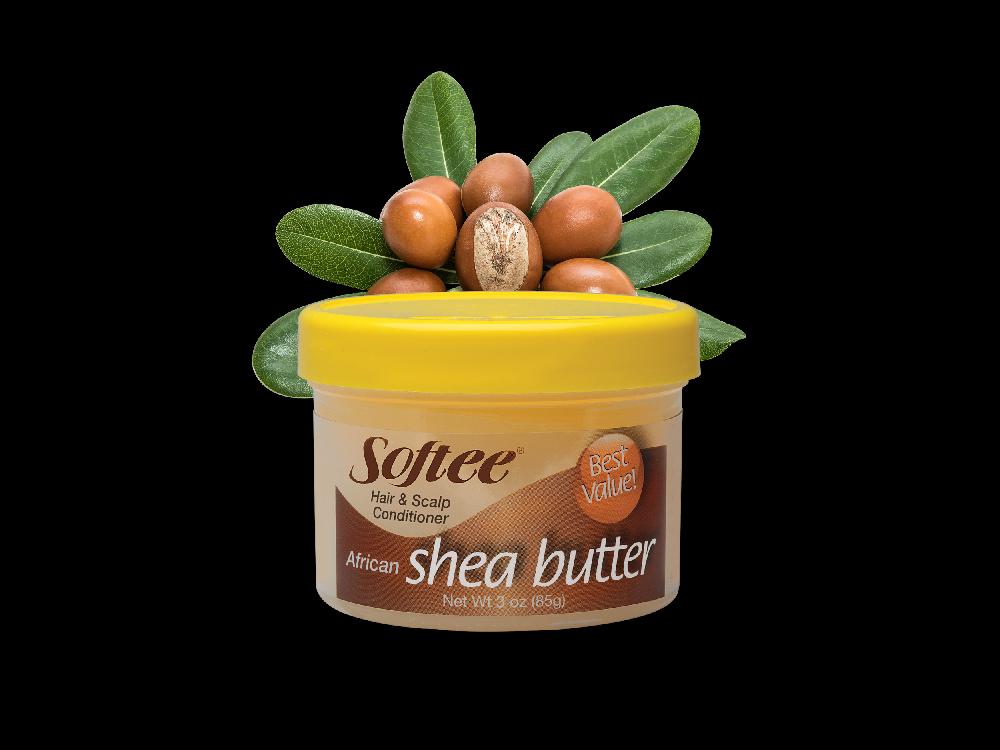 softee 3oz Shea Butter Hair and Scalp Conditioner
