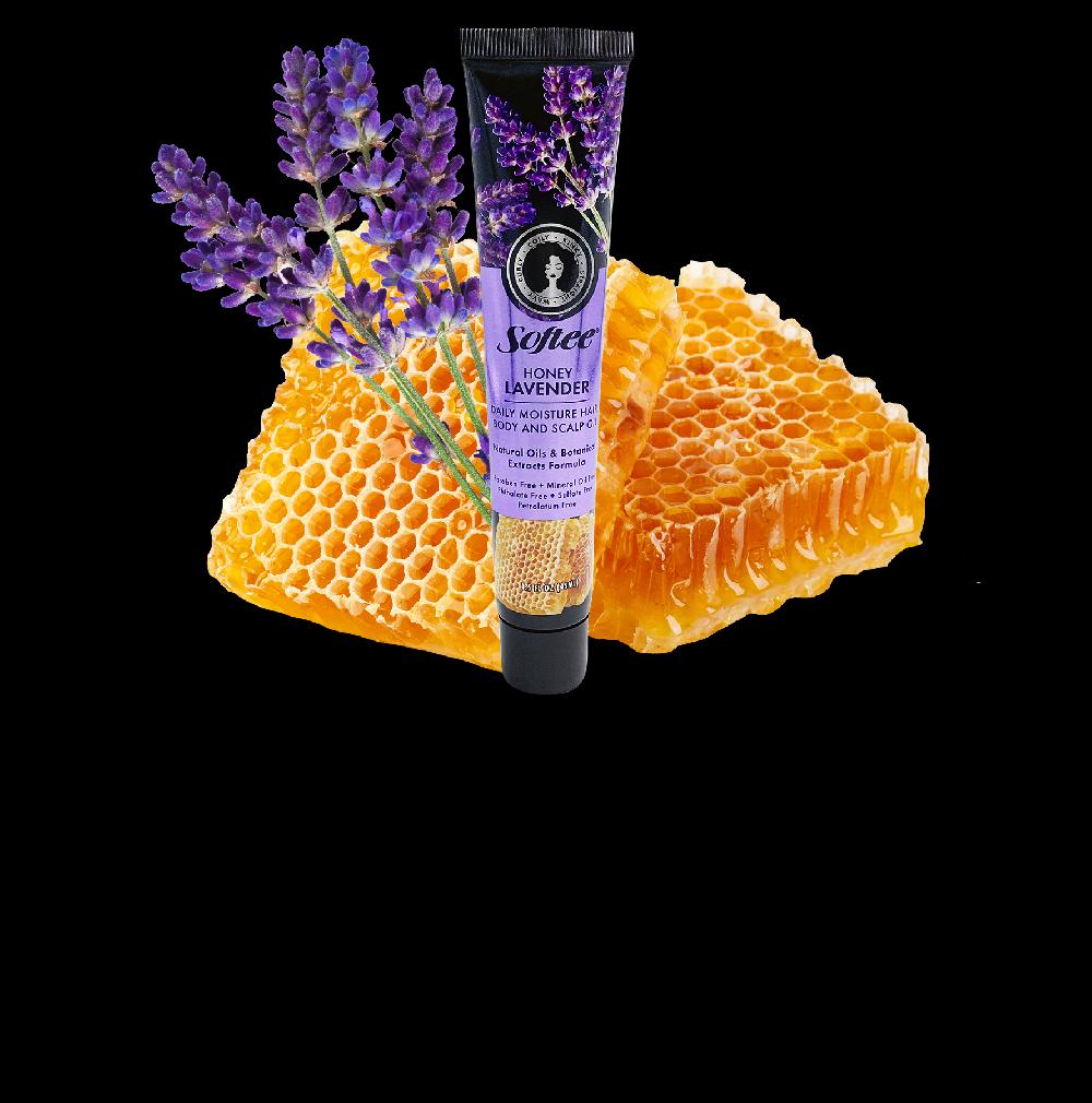softee Honey Lavender Hair Body & Scalp Oil