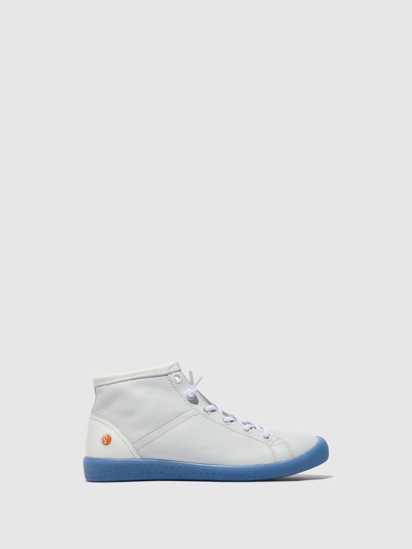 Softinos Elasticated Ankle Boots ISLEEN586SOF LIGHT BLUE (BLUE SOLE)