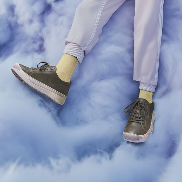 Softinos Lace-up Trainers APOR794SOF LAMINATO CHAMPAGNE