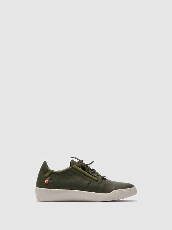 softinos Lace-up Trainers BINN748SOF OLIVE W/OLIVA NEOPRENE