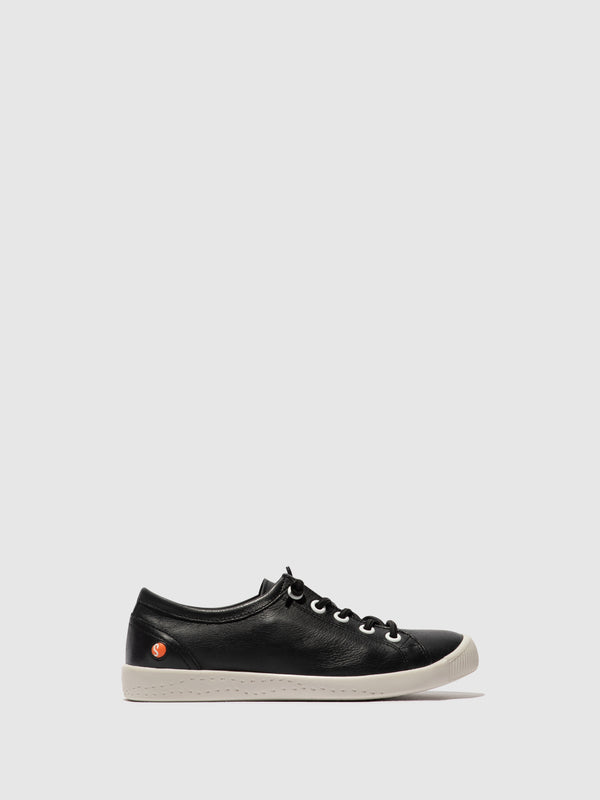 softinos Lace-up Trainers ISLAII557SOF BLACK W/Offwhite Sole