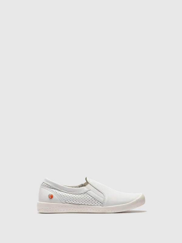 Softinos Elasticated Trainers ILOA735SOF WHITE