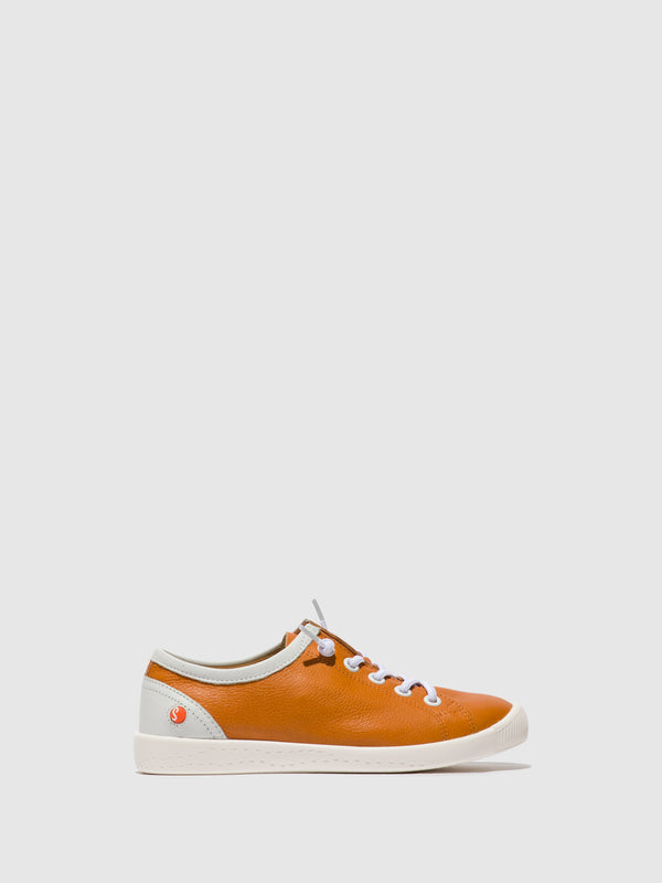 Softinos Elasticated Trainers ISLAII557SOF ORANGE