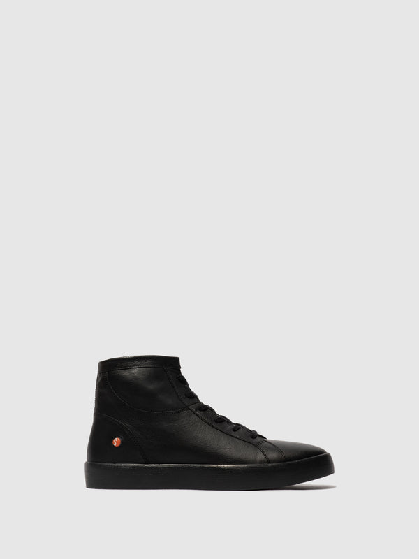 Softinos Lace-up Ankle Boots RANI732SOF BLACK