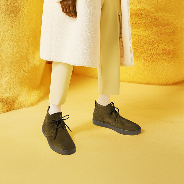 Softinos Lace-up Boots BUCK698SOF White