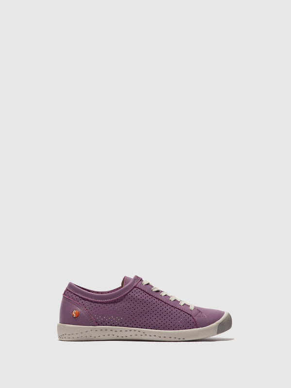 Softinos Lace-up Trainers ICA388SOF LAVENDER