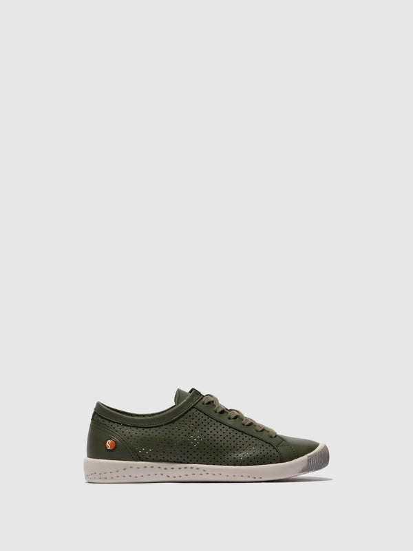 softinos Lace-up Trainers ICA388SOF OLIVE