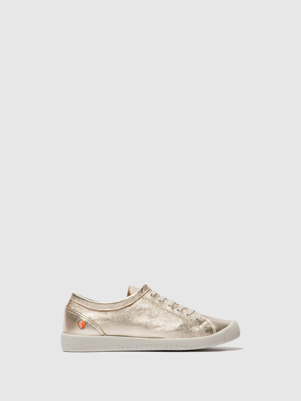 Softinos Lace-up Trainers ISLA CHAMPAGNE