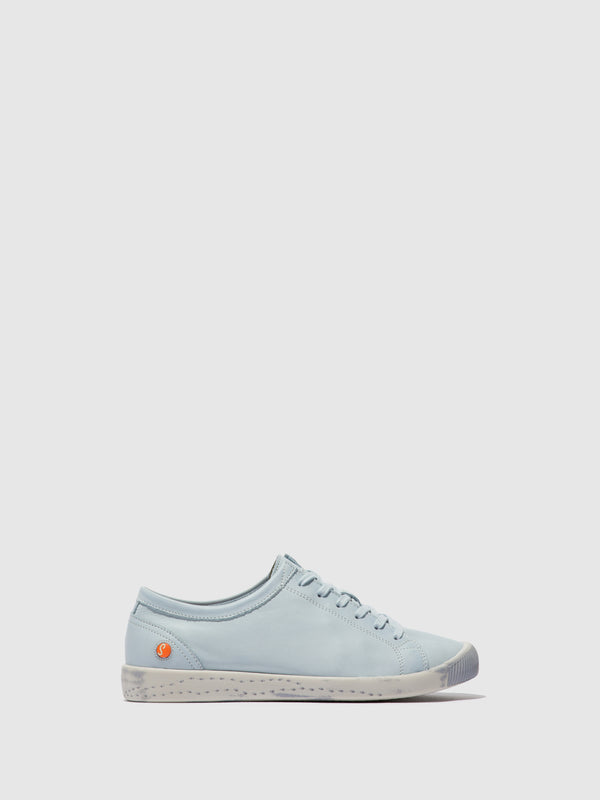 Softinos Lace-up Trainers ISLA LIGHT BLUE