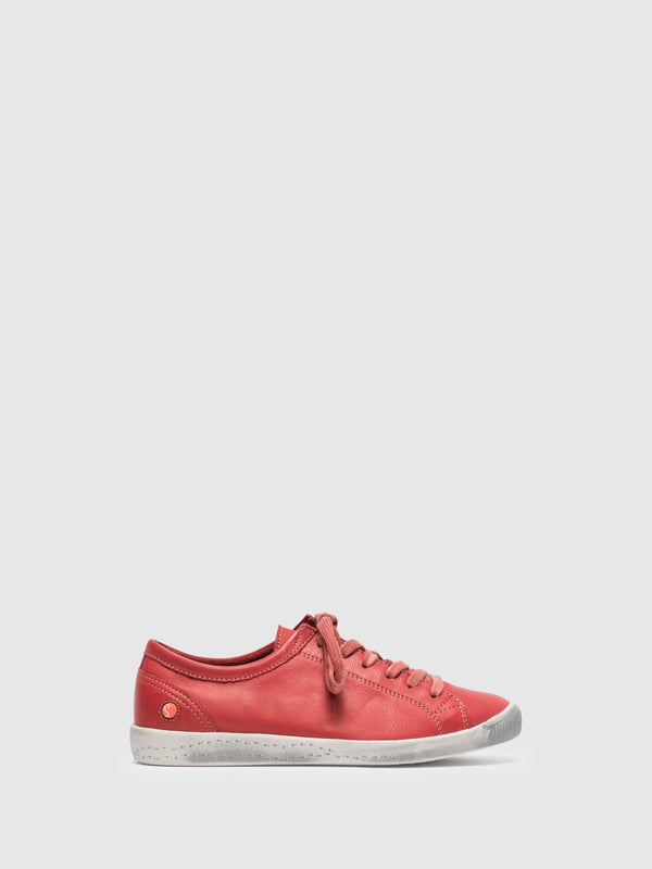 softinos Lace-up Trainers ISLA Red