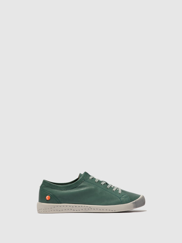 softinos Lace-up Trainers ISLA154SOF Green