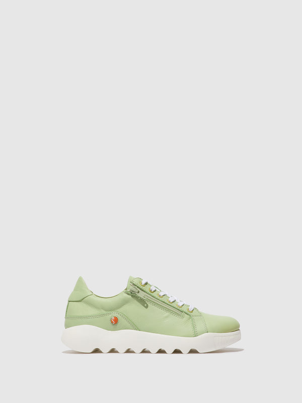 softinos Lace-up Trainers WHIZ719SOF LIGHT GREEN