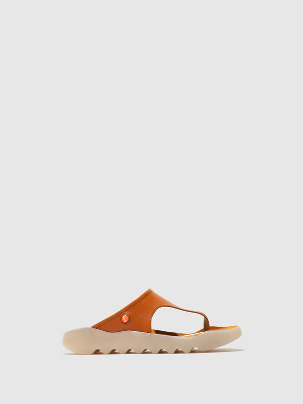 softinos Slip-on Sandals WHAL746SOF WARM ORANGE