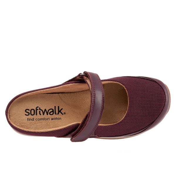 Softwalk Arcadia Sale Burgundy