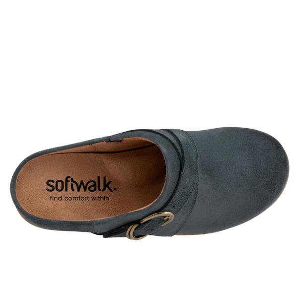 Softwalk Asmara Casual Smoke Suede