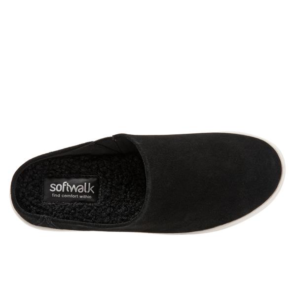 Softwalk Auburn All Styles Black Suede