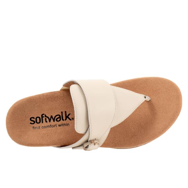 Softwalk Belize Sandals Ivory
