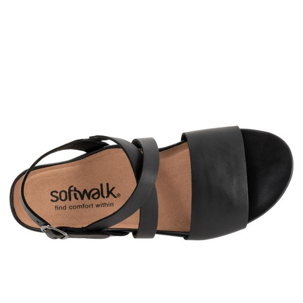 Softwalk Cali Sandals Black