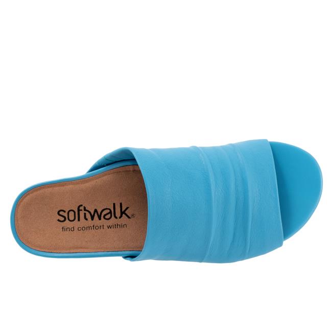 Softwalk Camano Sandals Sky Blue