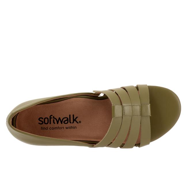 Softwalk Cozumel Sandals Olive