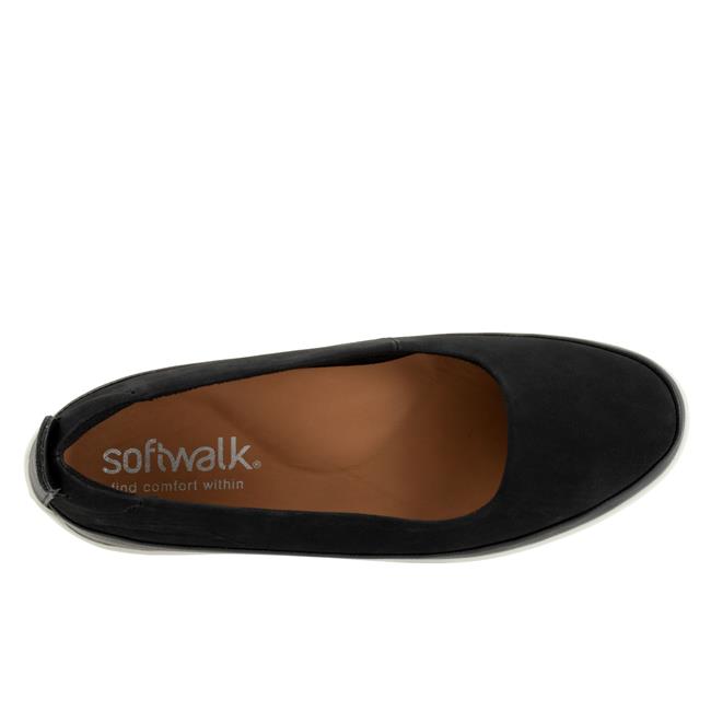 Softwalk Disa Casual Black Nubuck