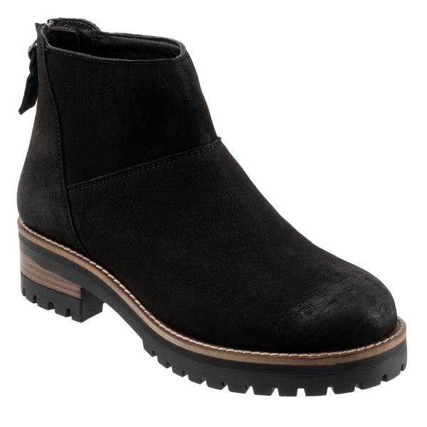 softwalk Elmhurst Boots Black Nubuck
