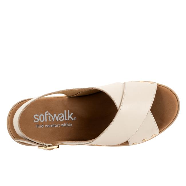 Softwalk Florence Sandals Ivory